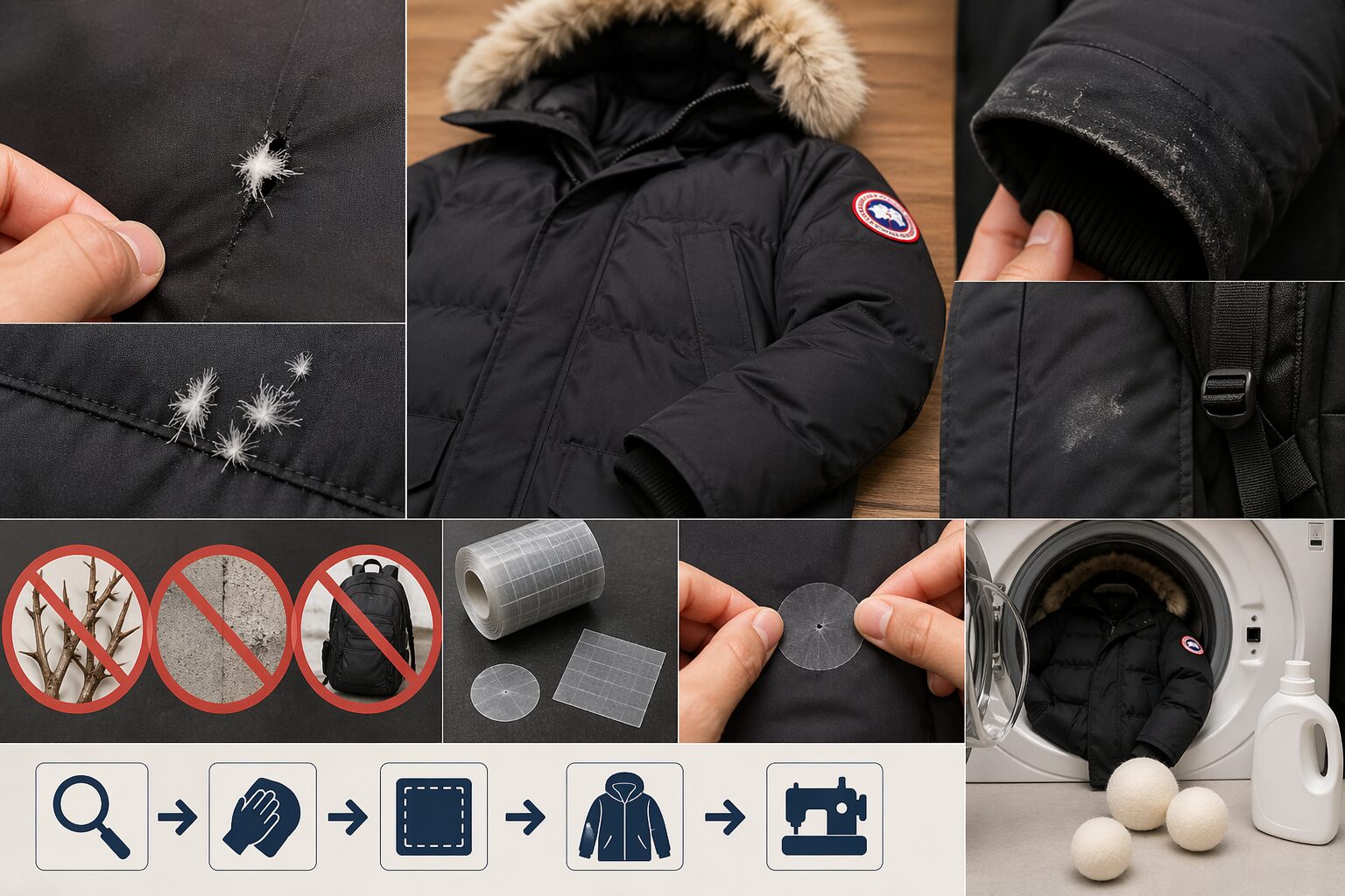 ダウンの”生地トラブル”を防ぐ：ピンホール・羽抜け・擦れを最小化する使い方と応急処置